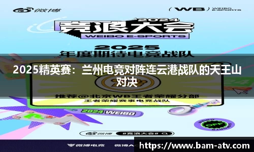 2025精英赛：兰州电竞对阵连云港战队的天王山对决